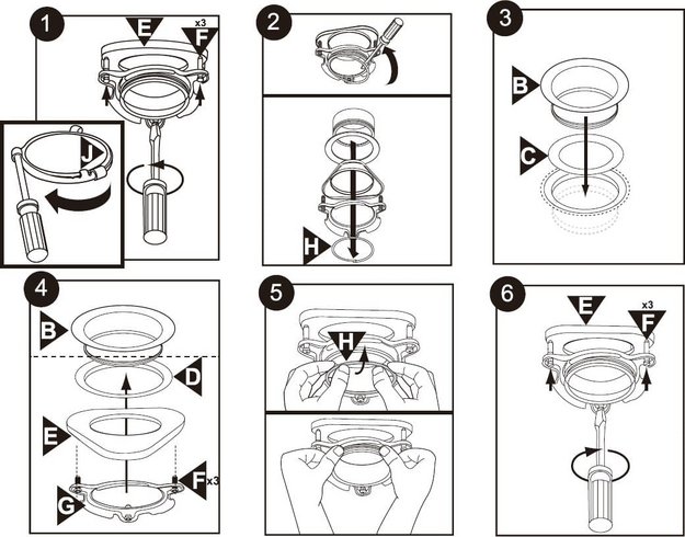 Измельчитель пищевых отходов Haier HDM-1375B (preview 3)