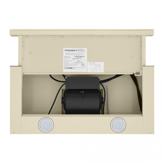 Встраиваемая кухонная вытяжка MAUNFELD VS Fast Glass 60 бежевый (фото 11) Встраиваемая кухонная вытяжка MAUNFELD VS Fast Glass 60 бежевый (preview 11)