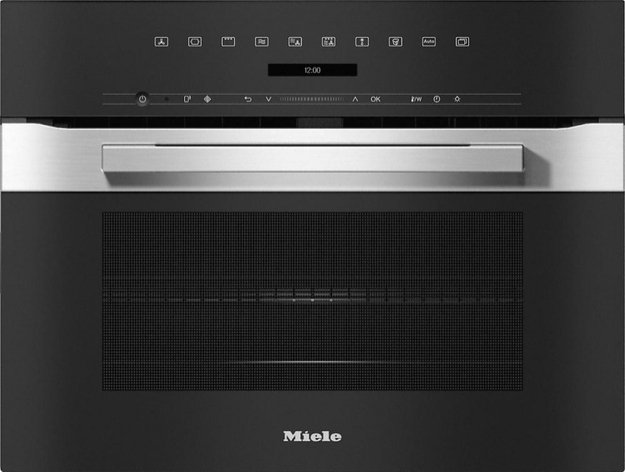 Компактный духовой шкаф с СВЧ Miele H7240BM EDST/CLST (фото 1) Компактный духовой шкаф с СВЧ Miele H7240BM EDST/CLST (preview 1)