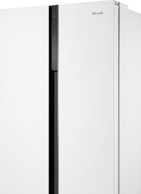 Отдельностоящий холодильник с инвертором Weissgauff WSBS 500 Inverter NoFrost White Glass (preview 8)
