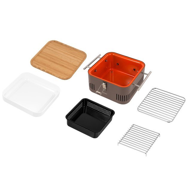 Портативный угольный гриль-барбекю BORK G503 (фото 11) Портативный угольный гриль-барбекю BORK G503 (preview 11)