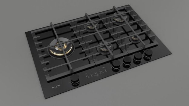 Варочная панель Fulgor Milano FCLH 755 G T WK BK (preview 2)