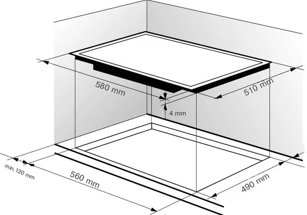 Варочная панель Zigmund Shtain CIS 189.60 BK (фото 3) Варочная панель Zigmund Shtain CIS 189.60 BK (preview 3)