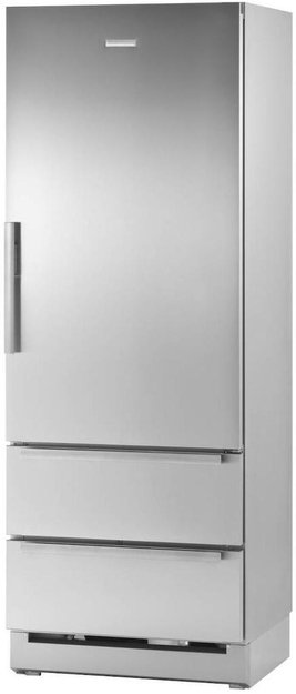 Холодильник с морозильной камерой Festivo 75 CF 75CF9502434 (серый/нержавеющая сталь) (preview 1)