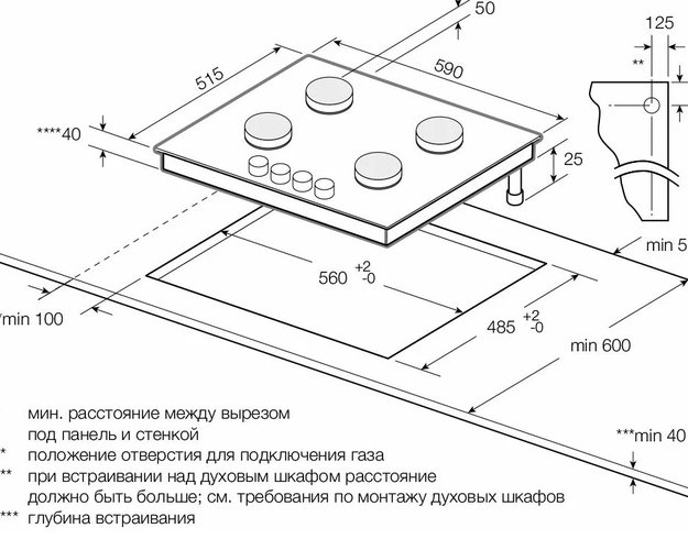 Варочная панель Graude GS 60.1 SM (фото 8) Варочная панель Graude GS 60.1 SM (preview 8)