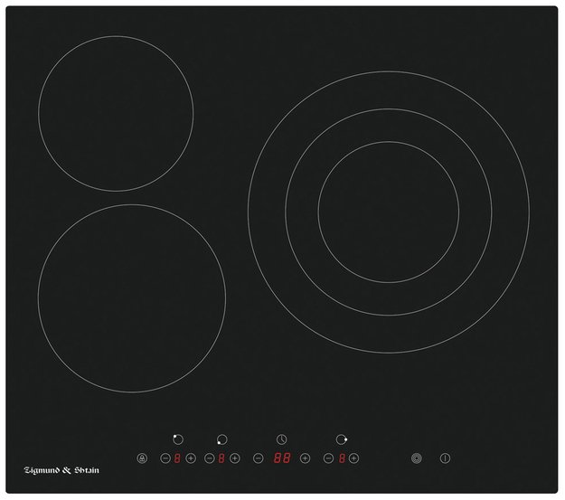 Встраиваемая электрическая варочная панель Zigmund Shtain CN 39.6 B (фото 1) Встраиваемая электрическая варочная панель Zigmund Shtain CN 39.6 B (preview 1)