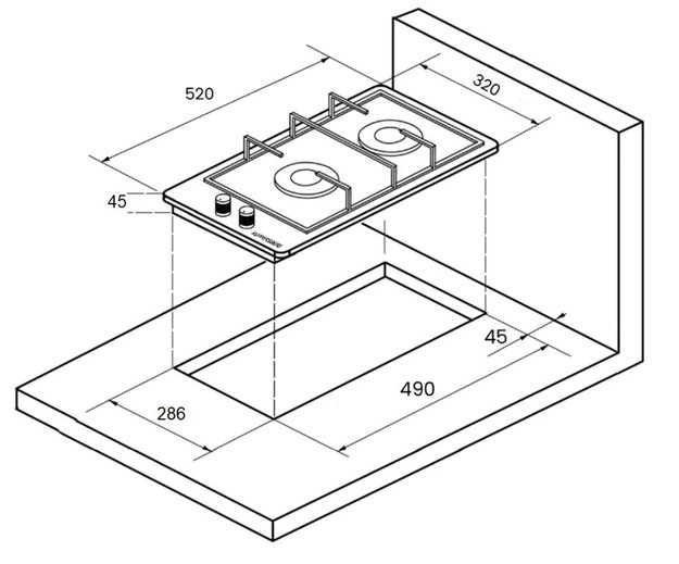 Газовая варочная панель Kuppersberg FBG 36 WG (фото 7) Газовая варочная панель Kuppersberg FBG 36 WG (preview 7)