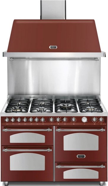 Вытяжка Lofra DOLCEVITA 120 RED BURGUNDY & CHROME (preview 5)