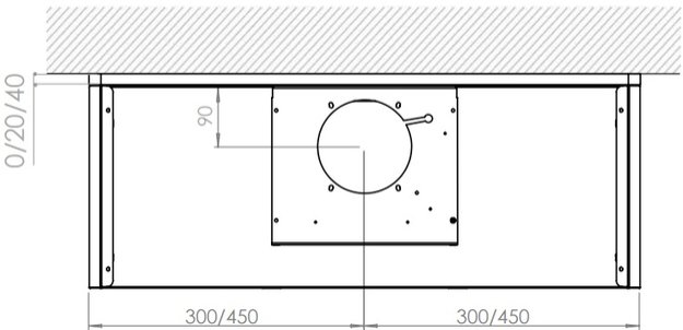 Встраиваемая вытяжка Pando TIS/90 CR.BLANCO V.850 (фото 3) Встраиваемая вытяжка Pando TIS/90 CR.BLANCO V.850 (preview 3)