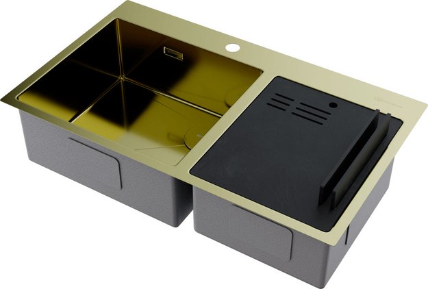 Мойка Omoikiri AKISAME 86-2 SIDE LG (preview 2)