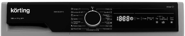 Отдельностоящая стиральная машина с паром Korting KWM 58LS1297 S (фото 2) Отдельностоящая стиральная машина с паром Korting KWM 58LS1297 S (preview 2)
