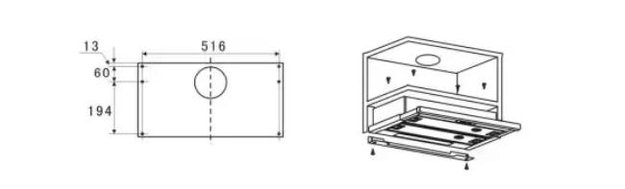 Встраиваемая кухонная вытяжка MAUNFELD VS Light 60 бежевый (фото 21) Встраиваемая кухонная вытяжка MAUNFELD VS Light 60 бежевый (preview 21)