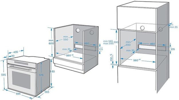 Духовой шкаф Korting OKB 1340 GBXGr MW (фото 5) Духовой шкаф Korting OKB 1340 GBXGr MW (preview 5)