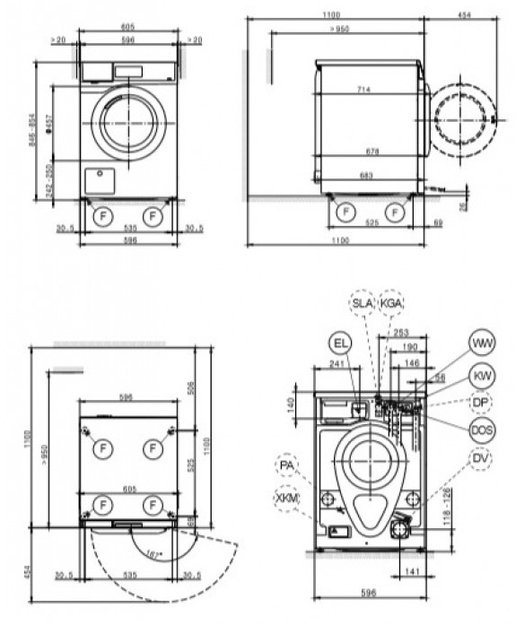 Стиральная машина Miele PWM 507 DP RU LW (фото 4) Стиральная машина Miele PWM 507 DP RU LW (preview 4)