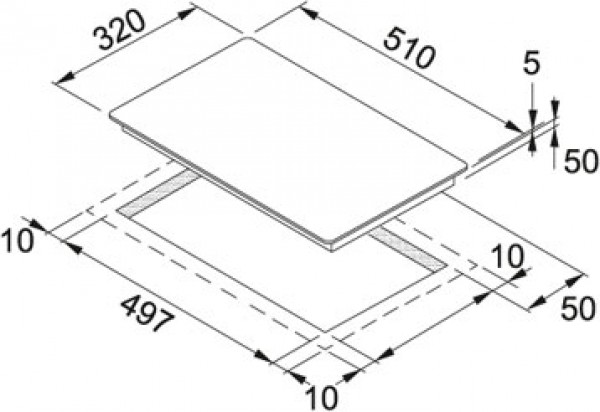 Независимая индукционная  варочная панель Franke FHFB 302 2I T (фото 2) Независимая индукционная  варочная панель Franke FHFB 302 2I T (preview 2)