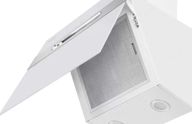 Кухонная вытяжка MAUNFELD Moon 60 белый\вставка сатин (фото 15) Кухонная вытяжка MAUNFELD Moon 60 белый\вставка сатин (preview 15)