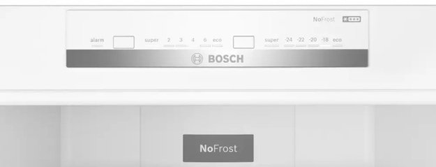 Холодильник с нижней морозильной камерой BOSCH KGN39UC27R (фото 3) Холодильник с нижней морозильной камерой BOSCH KGN39UC27R (preview 3)