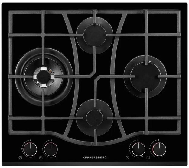 Газовая варочная панель Kuppersberg FG 67 B (фото 1) Газовая варочная панель Kuppersberg FG 67 B (preview 1)