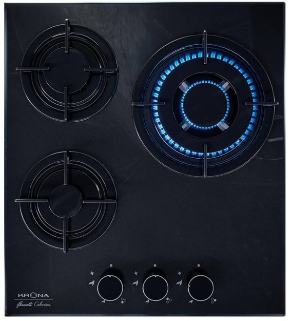 Газовая варочная поверхность KRONA CORTESIA 45 BL (фото 1) Газовая варочная поверхность KRONA CORTESIA 45 BL (preview 1)