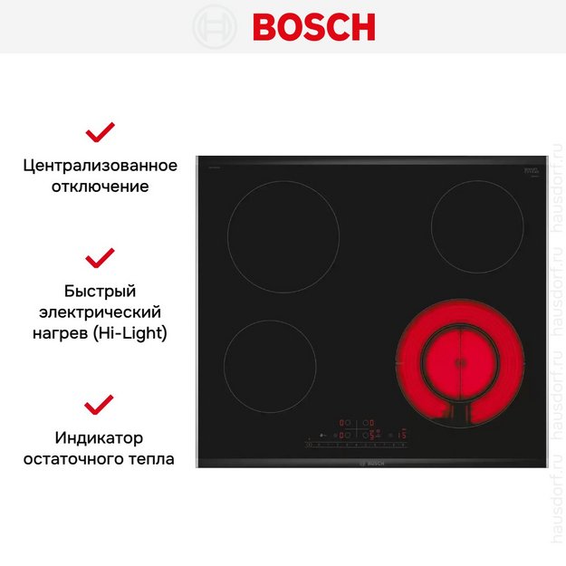 Электрическая варочная панель Bosch PKF675FP2E (preview 7)