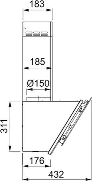 Вытяжка Franke TEMPER 50 WH/SS (preview 9)