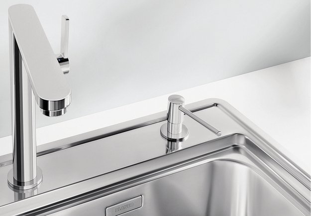 Дозатор для жидкого мыла Blanco Torre нержавеющая сталь матовая 521541 (preview 3)