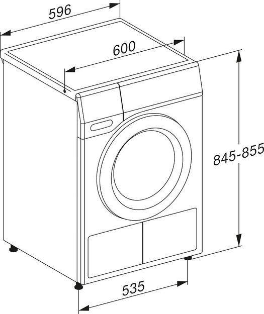 Сушильная машина Miele TEA525WP Chrome Edition (фото 6) Сушильная машина Miele TEA525WP Chrome Edition (preview 6)
