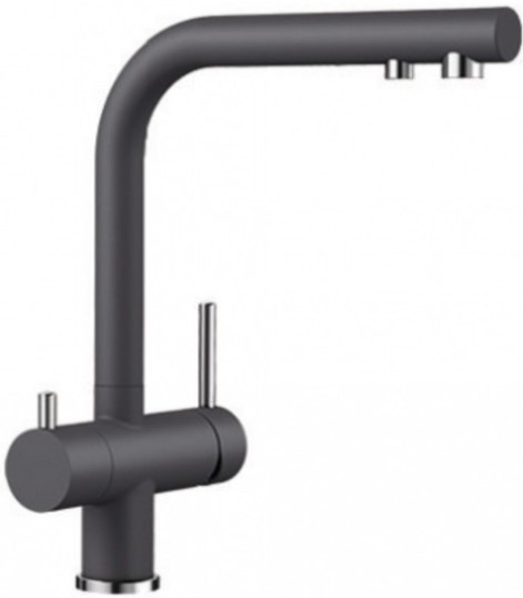 Смеситель Blanco FONTAS II SILGRANIT + фильтр для воды BWT-БАРЬЕР EXPERT STANDARD темная скала (preview 1)