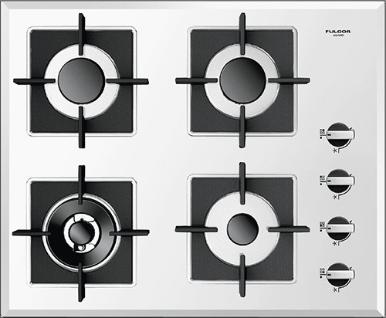 Варочная панель Fulgor Milano LH 604 G WK WH (фото 1) Варочная панель Fulgor Milano LH 604 G WK WH (preview 1)