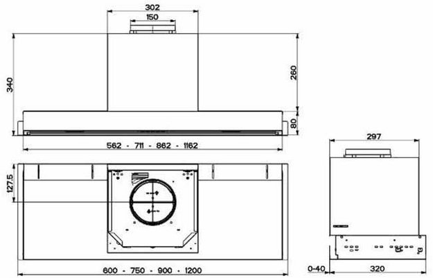 Вытяжка Faber IN-NOVA ZERO DRIP LITE A75 (preview 7)