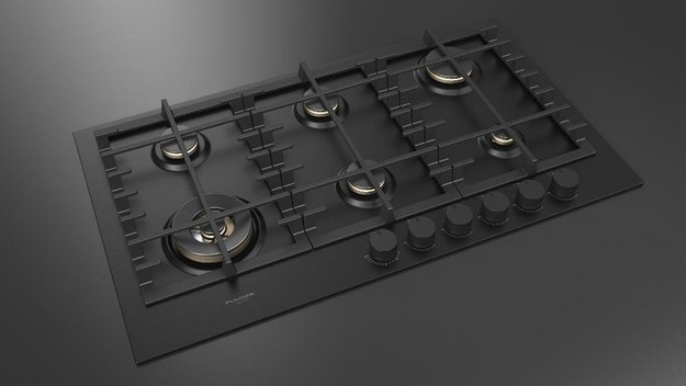 Варочная панель Fulgor Milano FUH 906 G DWK MBK (фото 3) Варочная панель Fulgor Milano FUH 906 G DWK MBK (preview 3)