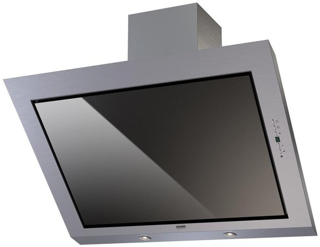 Наклонная вытяжка Krona AIDA Silent 900 5P inox/black (preview 1)