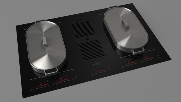 Варочная панель с встроенной вытяжкой Fulgor Milano FCLHD 8041 HID TS BK2 (фото 6) Варочная панель с встроенной вытяжкой Fulgor Milano FCLHD 8041 HID TS BK2 (preview 6)