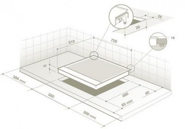 Независимая варочная панель De Dietrich DTG 1175 W (фото 3) Независимая варочная панель De Dietrich DTG 1175 W (preview 3)