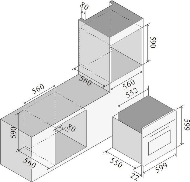 Духовой шкаф Ilve OV601GT3/BK (preview 2)