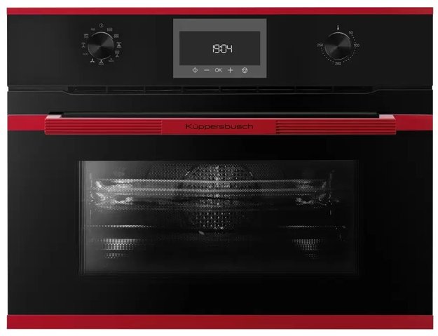 Компактный духовой шкаф с микроволнами Kuppersbusch CBM 6330.0 S8 Hot Chili (фото 1) Компактный духовой шкаф с микроволнами Kuppersbusch CBM 6330.0 S8 Hot Chili (preview 1)