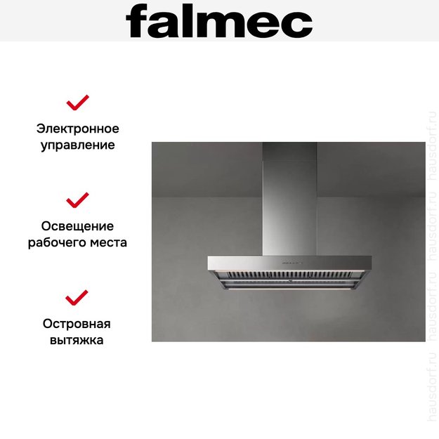 Вытяжка Falmec PLANE ISOLA NO-DROP 90 (фото 2) Вытяжка Falmec PLANE ISOLA NO-DROP 90 (preview 2)
