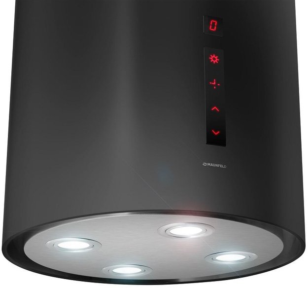 Вытяжка Maunfeld LEE ISLA (sensor) 39 Black (фото 5) Вытяжка Maunfeld LEE ISLA (sensor) 39 Black (preview 5)