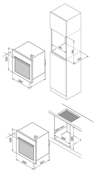 Духовой шкаф De Dietrich DOE 705 X (фото 4) Духовой шкаф De Dietrich DOE 705 X (preview 4)
