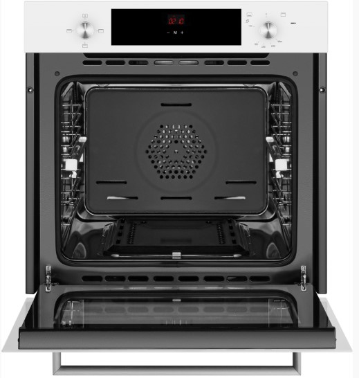 Газовый духовой шкаф Weissgauff WGO 702 D WHITE GLASS (preview 3)