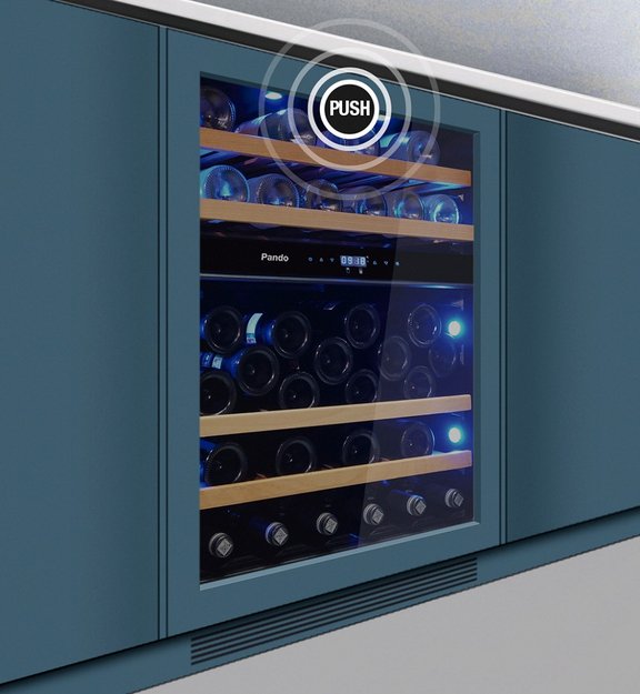 Встраиваемый винный шкаф Pando PVMBP 60-45HD PAL (фото 1) Встраиваемый винный шкаф Pando PVMBP 60-45HD PAL (preview 1)