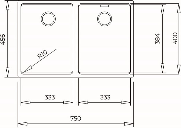 Мойка Teka Radea R10 2B 750 M-TG Carbon (preview 7)