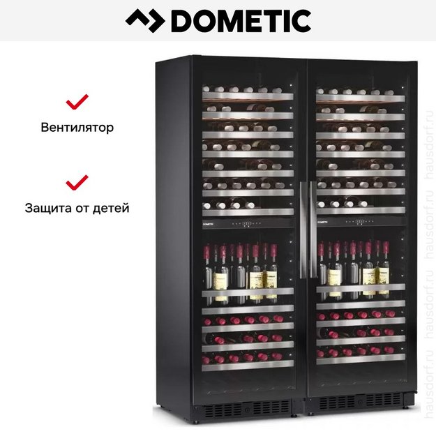 Винный шкаф Dometic E115FG Double Silver (preview 13)