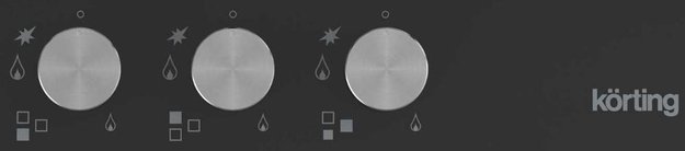 Газовая стеклянная варочная панель Korting HGG 4825 CTN (фото 3) Газовая стеклянная варочная панель Korting HGG 4825 CTN (preview 3)