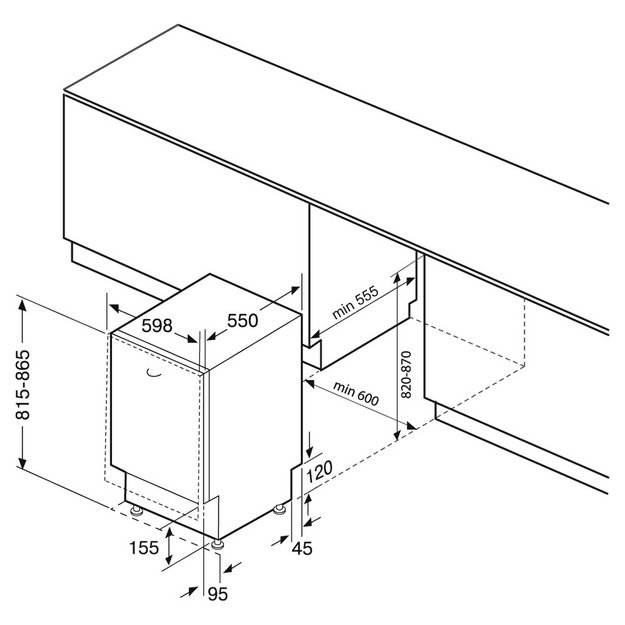 Встраиваемая посудомоечная машина KRONA WESPA 60 BI V2 (preview 20)