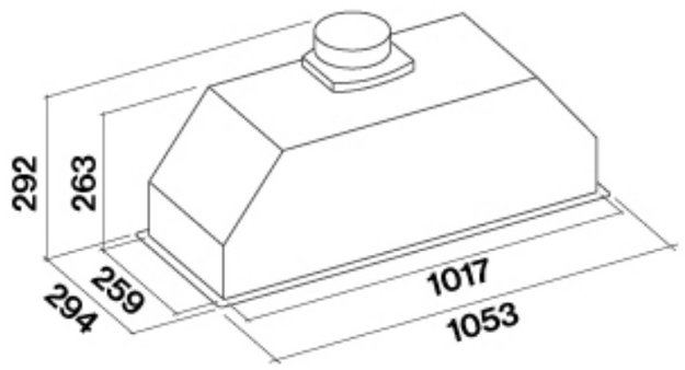 Встраиваемая вытяжка Falmec GRUPPO INCASSO PLUS 105 IX (фото 5) Встраиваемая вытяжка Falmec GRUPPO INCASSO PLUS 105 IX (preview 5)