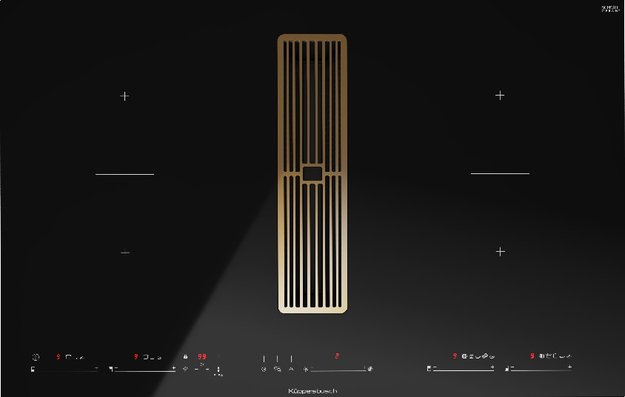 Варочная панель с вытяжкой Kuppersbusch KMI 8590.0 SR Gold (фото 1) Варочная панель с вытяжкой Kuppersbusch KMI 8590.0 SR Gold (preview 1)