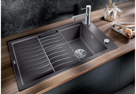 Мойка Blanco Elon XL 6S антрацит клапан-автомат InFino 524834 (preview 5)