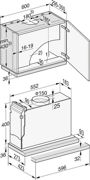 Встраиваемая вытяжка Miele DAS 4620 EDST (preview 5)