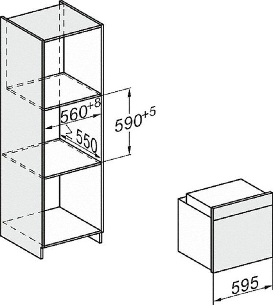 Духовой шкаф Miele H 7464 BPX OBSW с витрины, новый (без коробки) (фото 3) Духовой шкаф Miele H 7464 BPX OBSW с витрины, новый (без коробки) (preview 3)